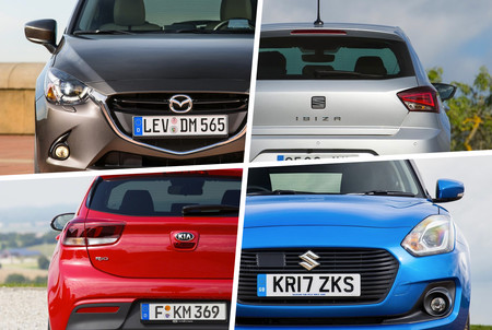 KIA Rio vs. Mazda2 vs. SEAT Ibiza vs. Suzuki Swift: Analizamos sus versiones básicas