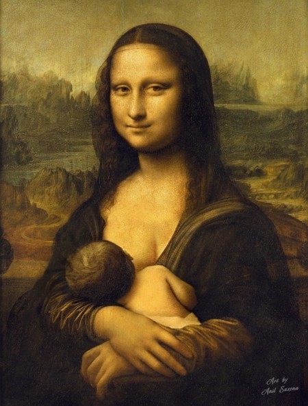 ¿Y si la sonrisa de la Gioconda fuera porque estaba amamantando?