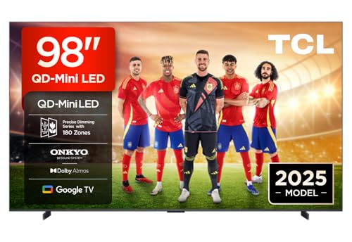 TCL 98Q6C Television 98 Inch QD-Mini LED 4K Smart TV