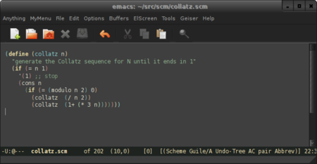 Paréntesis y llaves de colores en Emacs, gracias a Rainbow Delimiters