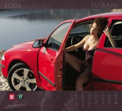 Calendario Skoda Mayo 2006