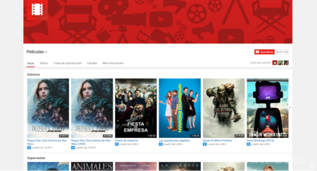 ¿Un videoclub en streaming gratis pero con publicidad? YouTube quiere probar este modelo de negocio