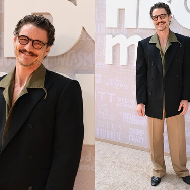 El mejor look de otoño lo lleva Pedro Pascal: una clase de tonos tierra y prendas fluidas que le dan un giro al traje clásico