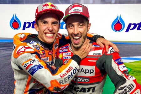 Andrea Dovizioso todavía no renuncia a ocupar la moto de Marc Márquez: "Si Honda llama, estará preparado"