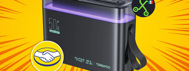 Una power bank con potencia, estilo y 50,000 mAh de capacidad: ideal para cargar hasta 4 celulares al mismo tiempo 