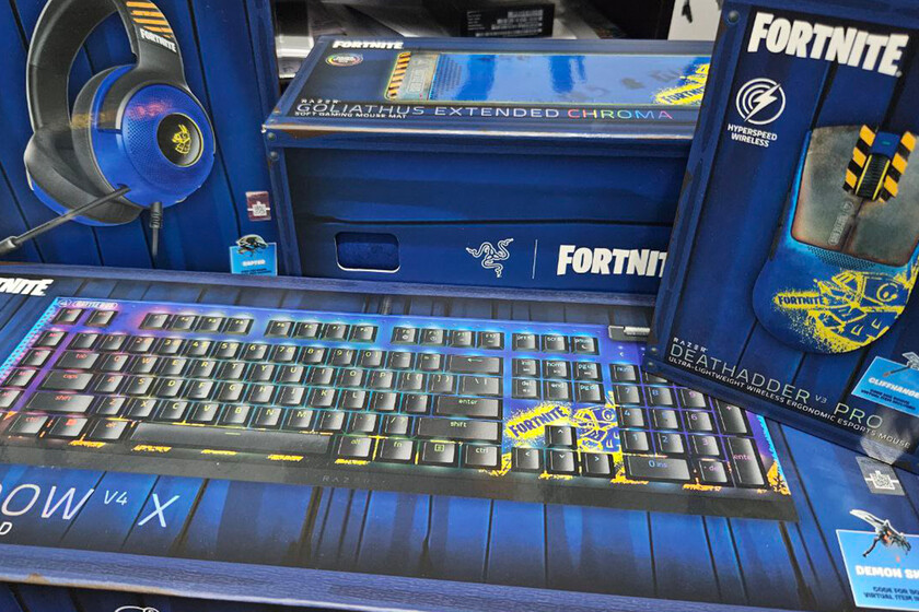 Imagen del set Razer x Fortnite
