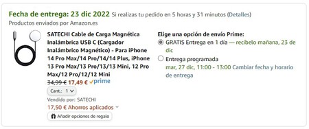 Cargador Satechi Magsafe 50 Oferta