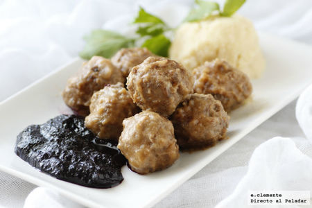 Albóndigas "suecas". Receta