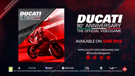 Hoy se estrena el videojuego con el que Ducati celebra su 90 aniversario. ¡Me lo pido!
