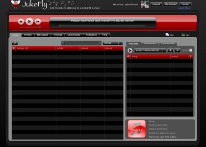 JukeFly, compartiendo nuestros temas musicales de forma remota