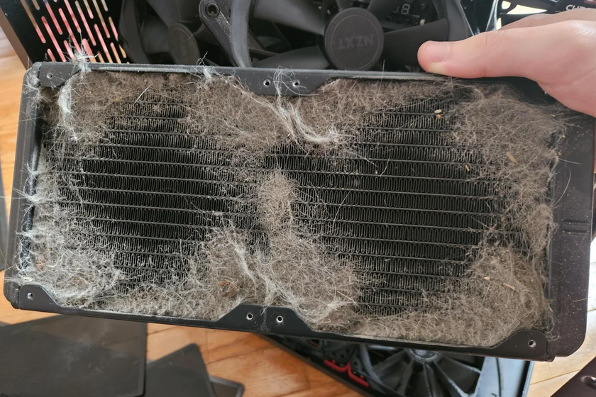 Está sorprendido porque su PC para juegos se calienta mucho y el problema era un escarabajo muerto. Está sorprendido porque su PC para juegos se calienta mucho y el problema era un escarabajo muerto.