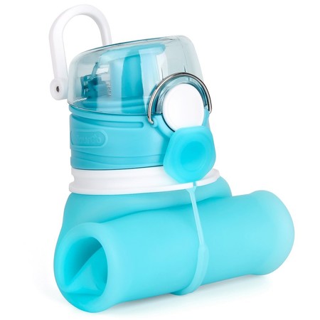 Oferta flash en la botella plegable ValourGo de silicona de 600ml: hasta medianoche cuesta 10,99 euros en Amazon