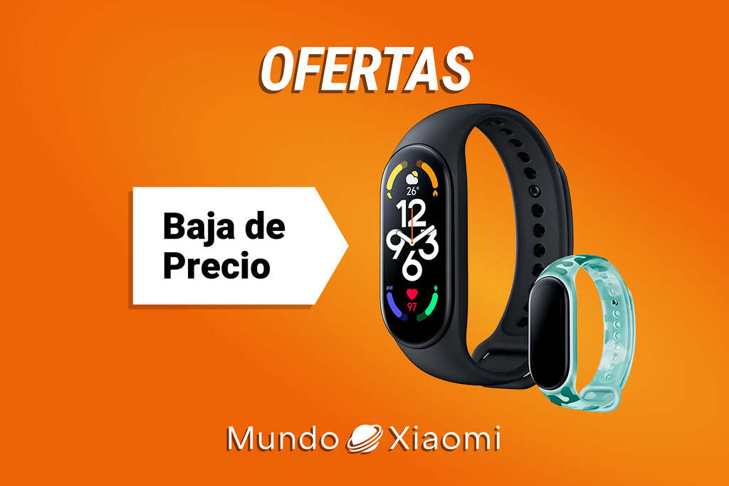 El chollo del día: 26% de descuento en tu nueva Xiaomi Smart Band 7 y te llevas una correa original de regalo