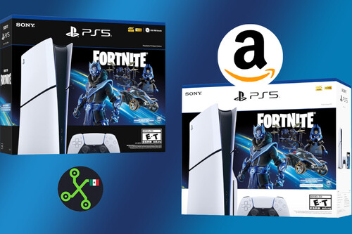 Paquete Ps5 Playstation 5 Slim Digital Estandar Bundle Fortnite Estrella De Cobalto Amazon Mexico Ofertas Descuentos Sony