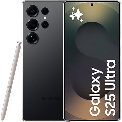 Móvil - Samsung Galaxy S25 Ultra, Negro Titanio, 512 GB, 12 GB RAM, 6.9" WQHD+, Snapdragon 8, 5000 mAh, Android 15