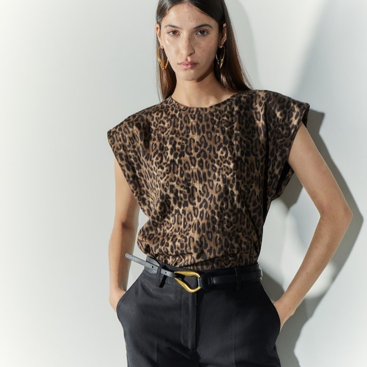 Tintoretto - Camiseta de mujer manga corta cuello caja.