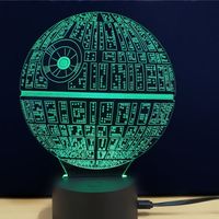 Lámpara Star Wars, Estrella de la Muerte o Darth Vader, por sólo 5,02 euros y envío gratis con este cupón