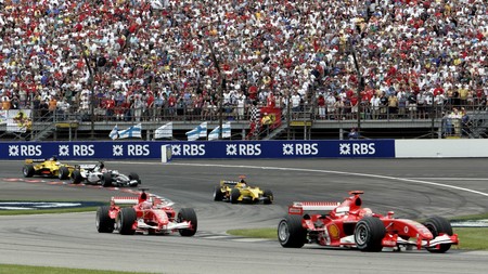 Schumacher Indianapolis F1 2005