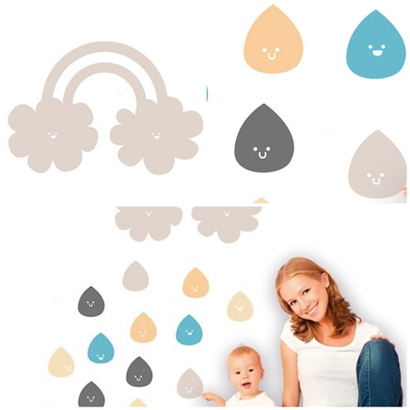 Pegatinas decorativas infantiles para la pared por 2,98 euros en Imaginarium