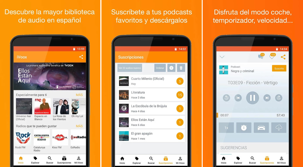 Las 7 mejores aplicaciones para escuchar podcasts en Android ... Las 7 mejores aplicaciones para escuchar podcasts en Android ...