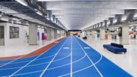 El aeropuerto que parece una prueba olímpica 