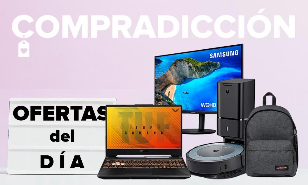 Ofertas del día en Amazon: portátiles ASUS y Lenovo, monitores Samsung, robots aspiradores Roomba y pequeño electrodoméstico Philips a precios rebajados