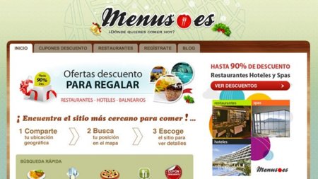 Menus.es te ayuda a elegir restaurantes en tu zona