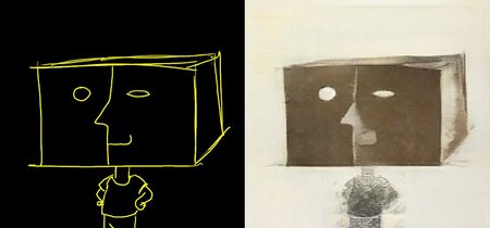 Una inteligencia artificial convierte tus bocetos en obras de arte