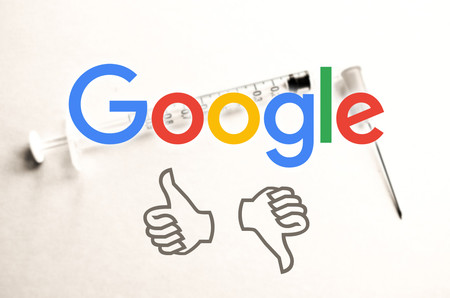 Google sigue dejando que sus algoritmos determinen si las vacunas son buenas o malas, mientras pretenden combatir los sesgos