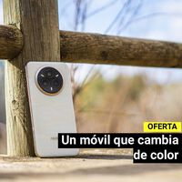 El móvil que cambia de color no solo desataca en su diseño. Su conjunto de cámaras es de alto nivel y su precio es muy asequible