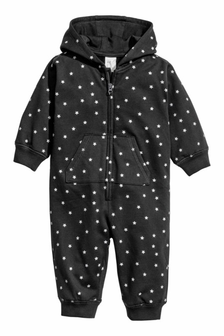 Buzo Estrellas Bebe Negro