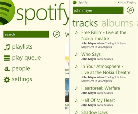 Spotify en Windows Phone 8 sale de la beta, y lo hace con mejoras