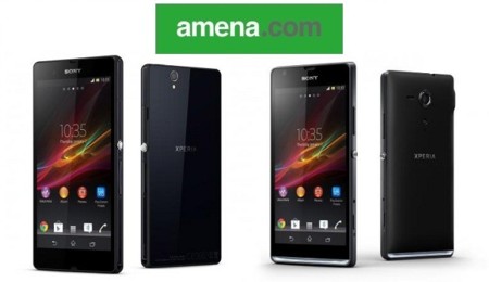 Precios Sony Xperia Z y Sony Xperia SP con Amena