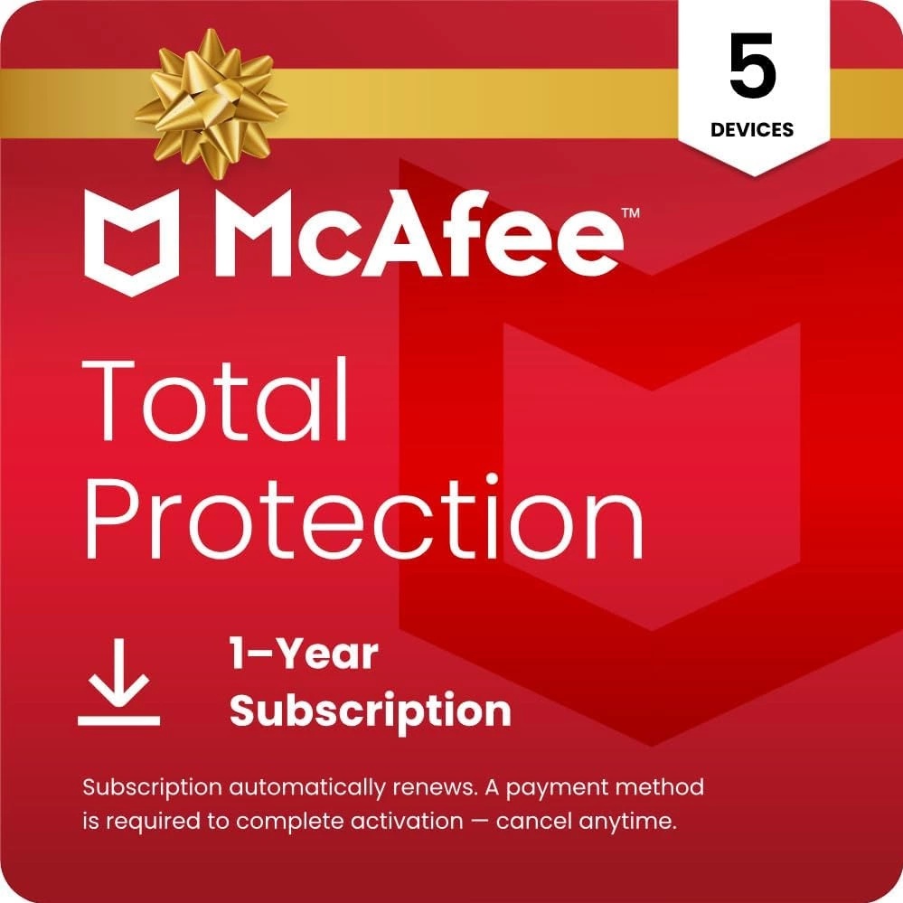 McAfee Protección total 2023 + configuración de nuevo dispositivo 