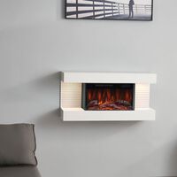 Carrefour tiene la chimenea eléctrica sin obras que calienta la casa en minutos y además bastante rebajada 