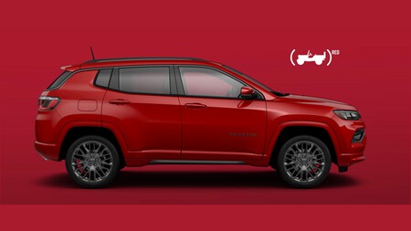 Jeep R Compass Red