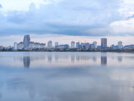 Minsk City Skyline