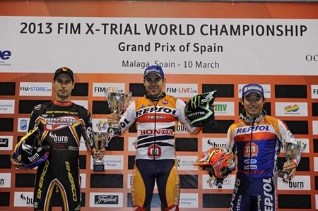 Podium Malaga