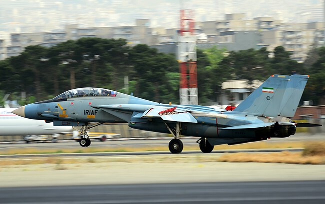 F 14 Tomcat At Mehrabad Preparing For Iranian Army Day 2013 1 Picsart Aiimageenhancer
