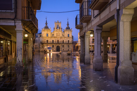 Plaza mayor de Astorga.