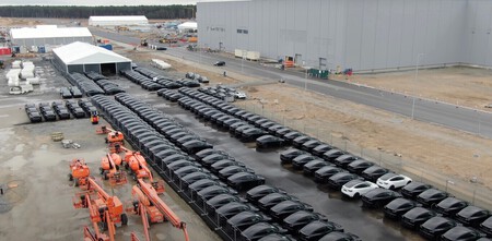 Carpa Tesla Model Y Fabrica