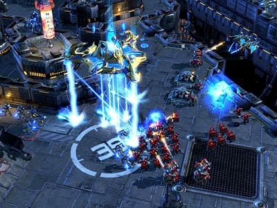 Página web y galería de imágenes de 'StarCraft 2'