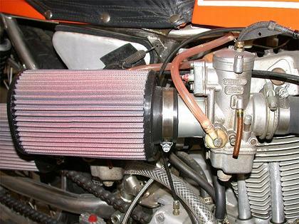 1974 Harley-Davidson XR750 Dirt-Tracker detalle