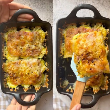 Cena sana y rápida con un calabacín para cuando no te queda nada en la nevera