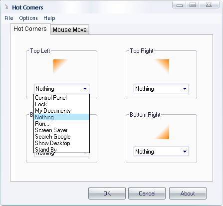 Hot Corners, esquinas activas en Windows