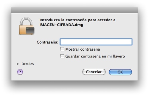 Cifrado Mac OS X