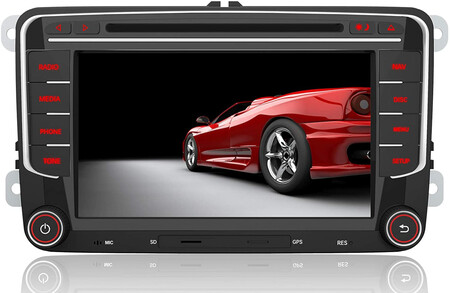 AWESAFE Radio Coche 7 Pulgadas con Pantalla Táctil