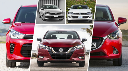 Analizamos al Nissan Versa 2020 vs. KIA Rio, Mazda 2 y Volkswagen Vento y Virtus
