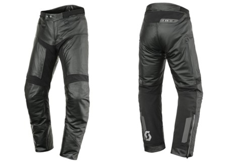 Pantalón Scott Tourance DP, combinación de cuero y cordura para una mayor protección