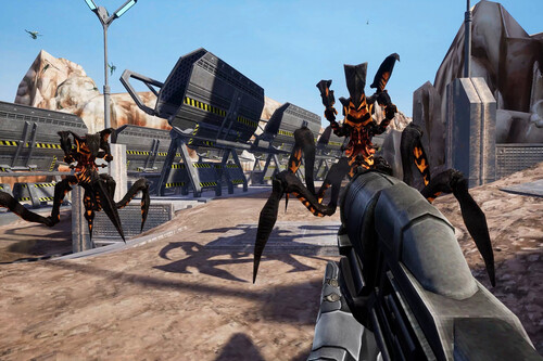 Esto que ves es un nuevo juego de Starship Troopers, y lo que lo hace único es que se aleja de lo moderno para ser un FPS retro visceral